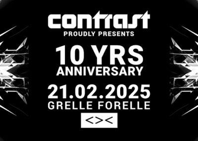 21/02 CONTRAST – X – 10 YRS at GRELLE FORELLE